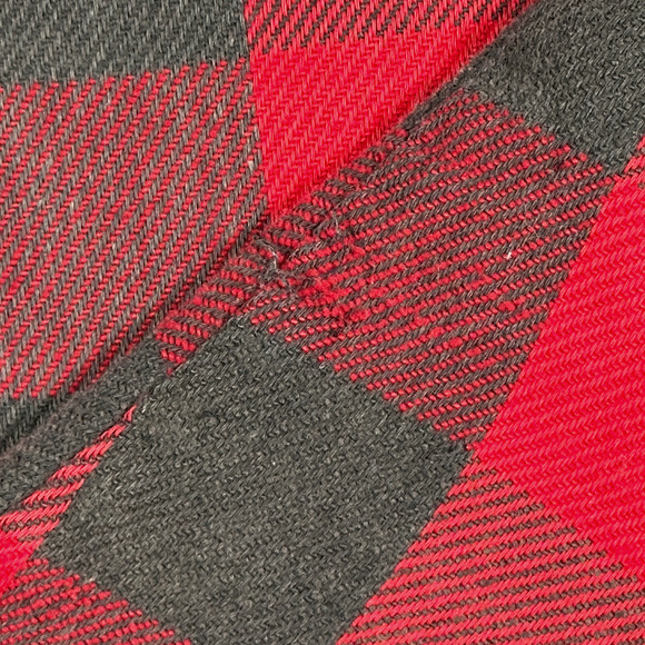 Vintage Big Mac Shirt Adult EXTRA LARGE Red Black Buffalo Plaid Flannel USA 70s - Picture 10 of 12